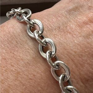 Silpada Linked Away Sterling Silver 925 Bracelet